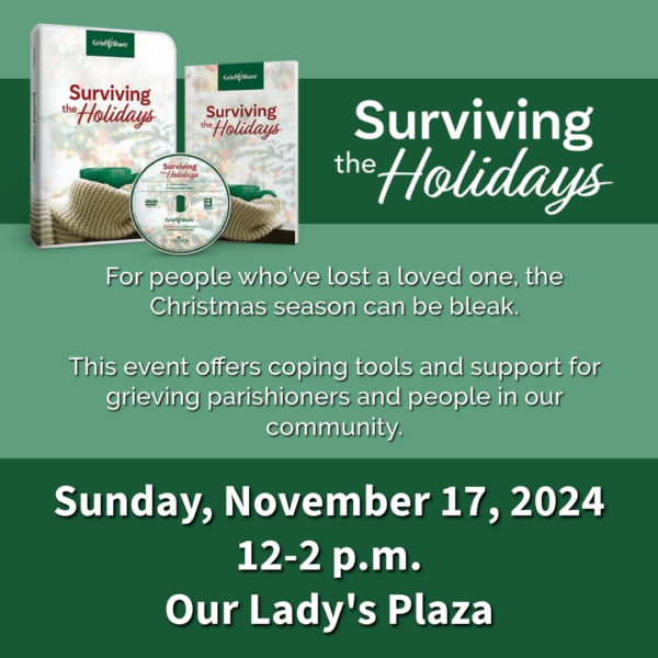 Surviving the Holidays @ Our Lady's Plaza