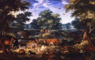 Painting of the Garden of Eden